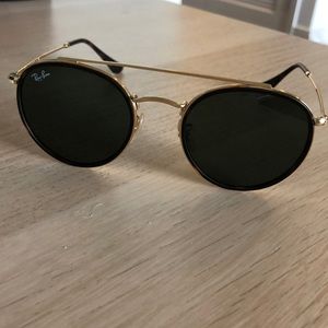 Ray Ban Round Double Bridge Sunglasses